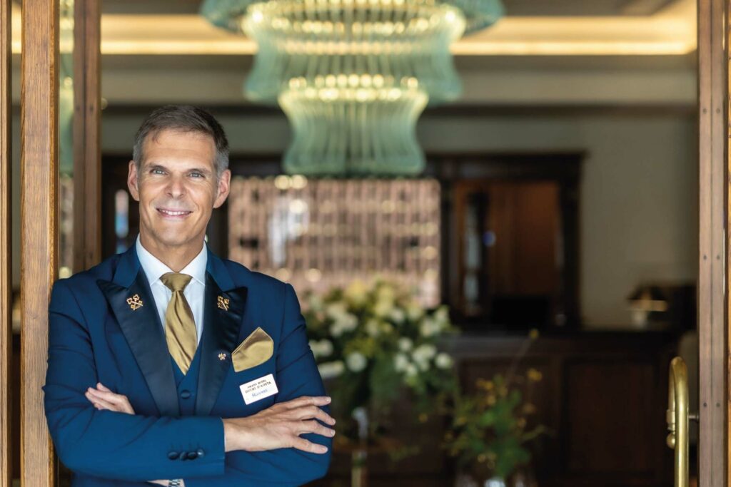 Concierge del Grand Hotel Duchi d'Aosta